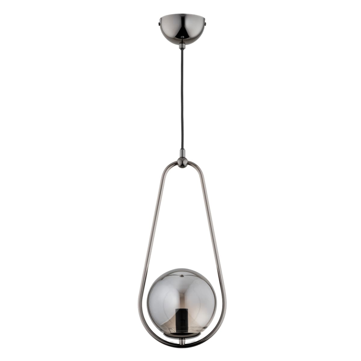 Lustra Pendul Alfa Elipsa 150 Chrome 1xE14
