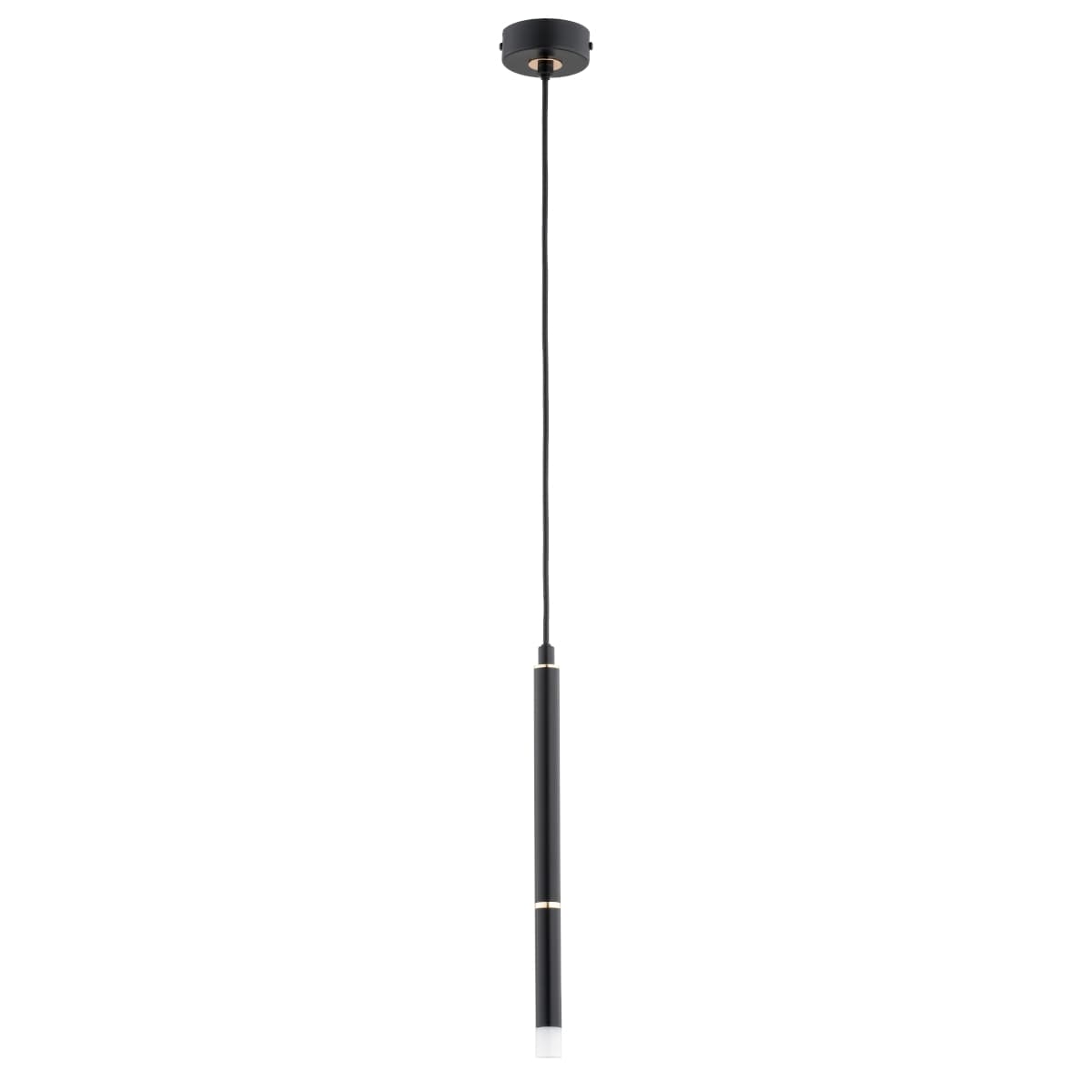 Lustra Pendul Alfa Desto Neagra & Aurie 2xG9
