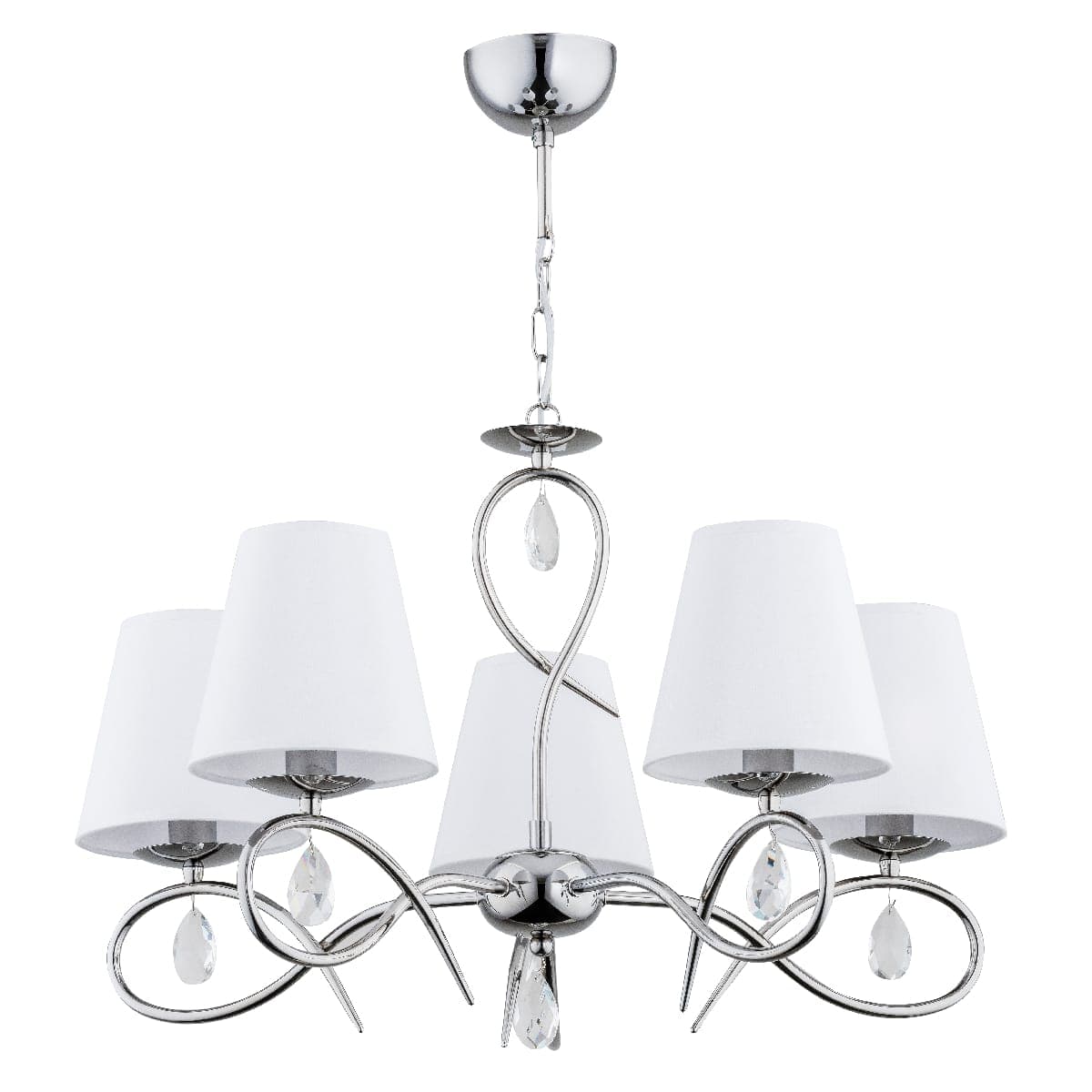 Candelabru Alfa Syna Chrome 5xE14