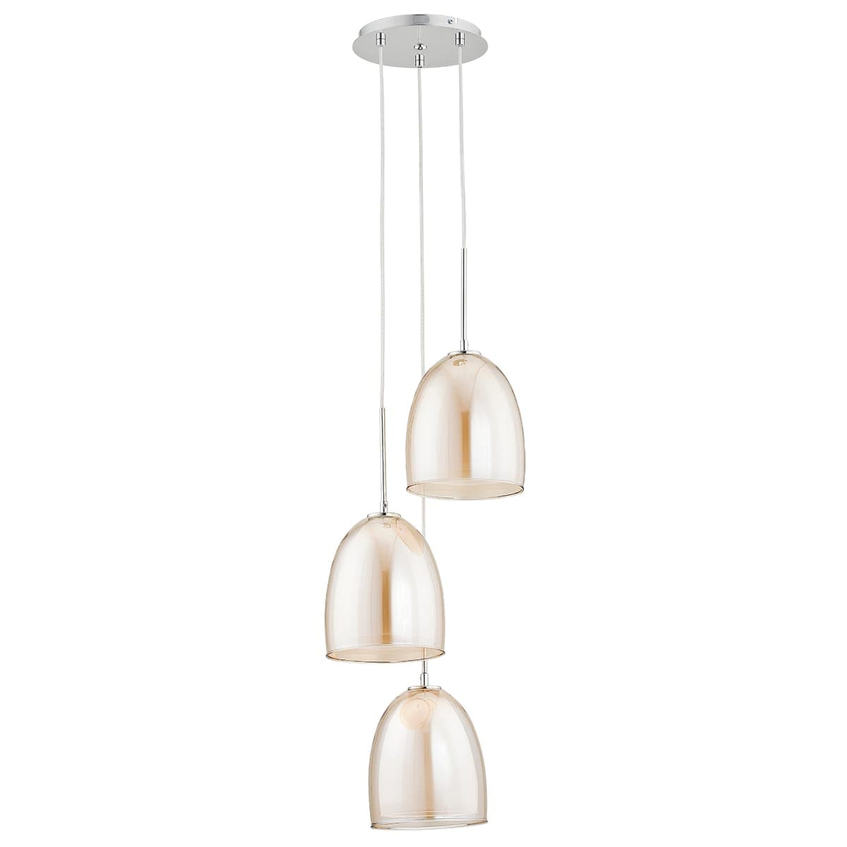 Lustra Pendul Alfa Ronda Yellow 3xE27
