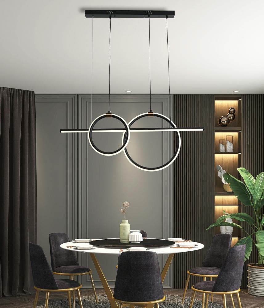 Lustra Led Titania Ajustabila 72W/3900Lm/3000K/4000K/6500K 500Mm