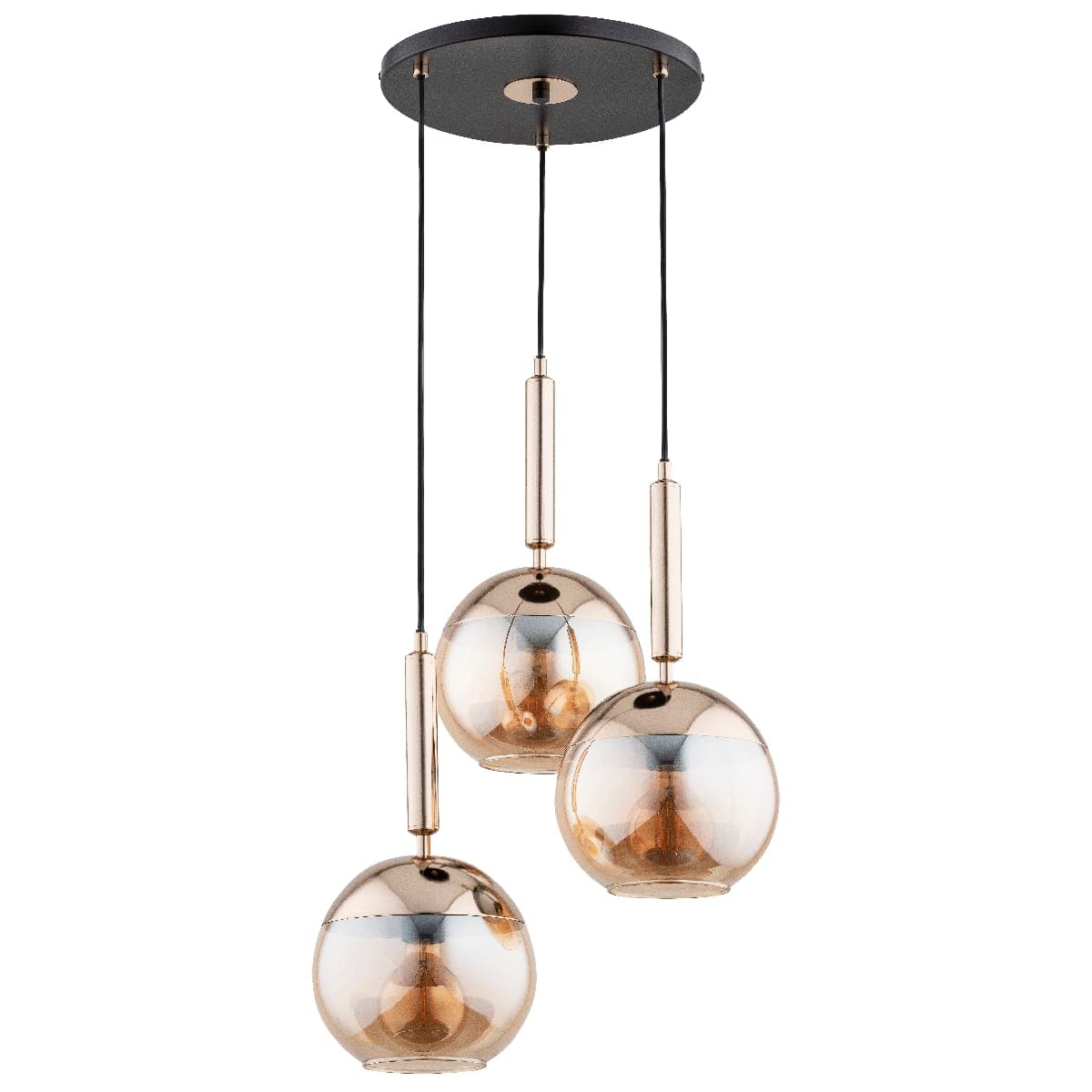 Lustra Pendul Alfa Volda New Aurie 3xE27