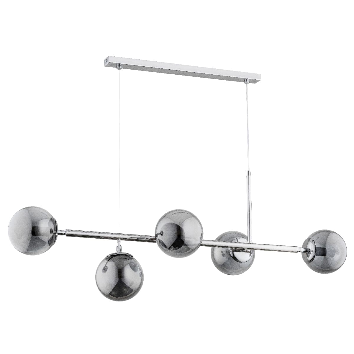 Lustra Pendul Alfa Dansa Chrome 5xE14