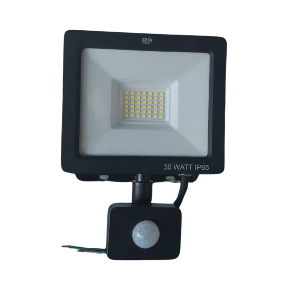 Proiector Led cu Senzor de Miscare 30W=150W,SMD Galaxy ,6000K, lumina rece 195x148mm