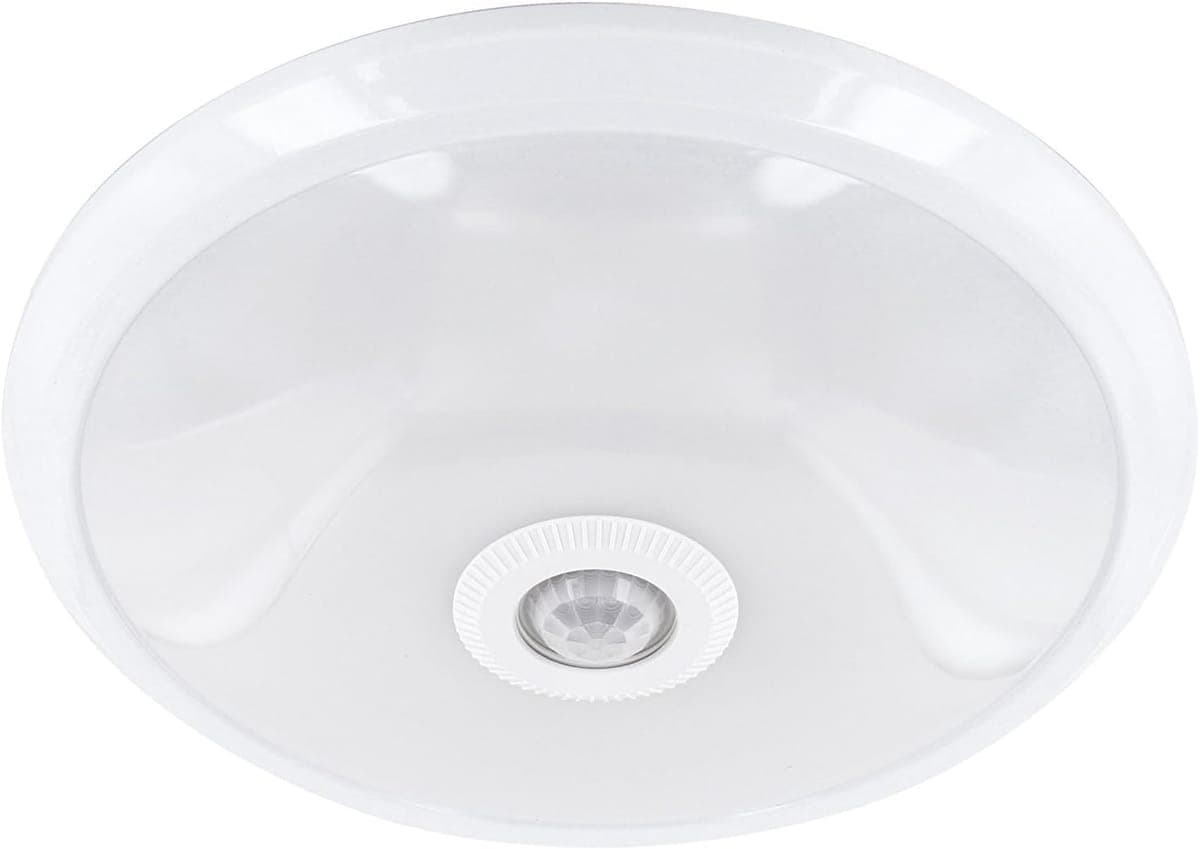 Plafoniera LED cu Senzor de Miscare, 12W (Echivalent 75W), Senzor Reglabil, Ø27cm