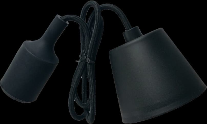 Lampa Suspendata Viola Neagra E27