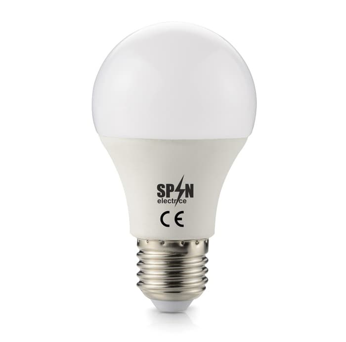 Bec Led E27, model glob A60, 6W=45W, lumina rece, DC12V, 420Lm