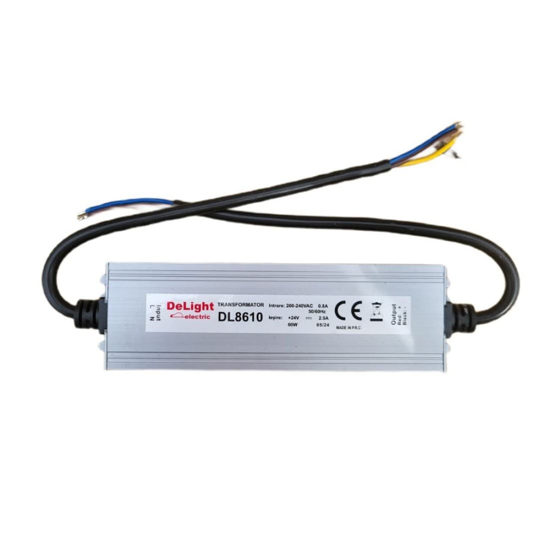 Driver 8.3A 24V IP67 200W 210x65x31mm