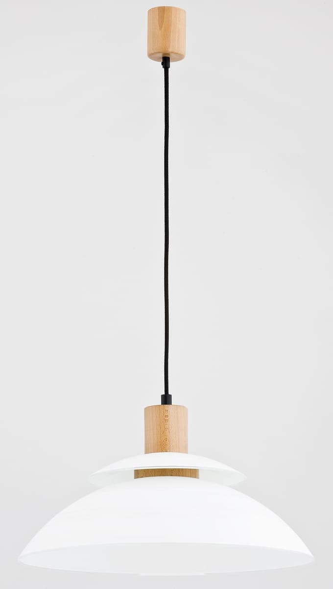 Lustra Pendul Alfa Tropic Lemn 1xE27