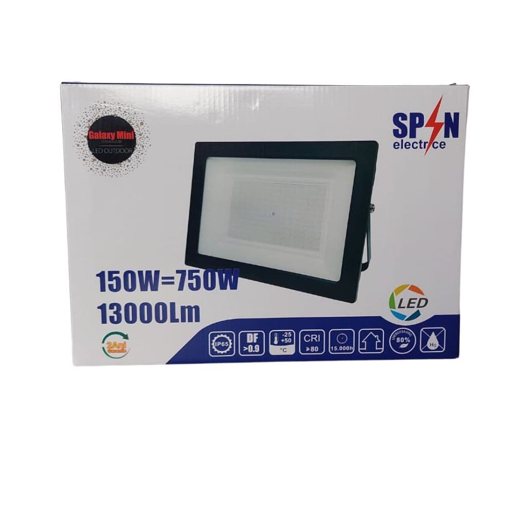Proiector Led 150W exterior Galaxy,6000K, lumina rece 320x230mm