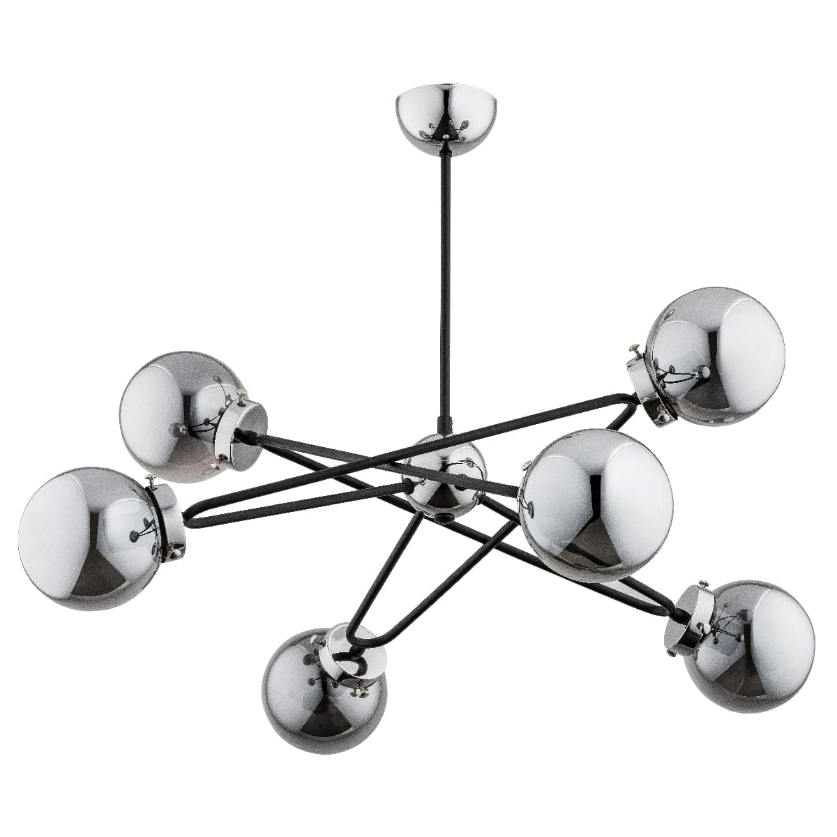 Lustra Alfa Sagito Chrome 6xE14