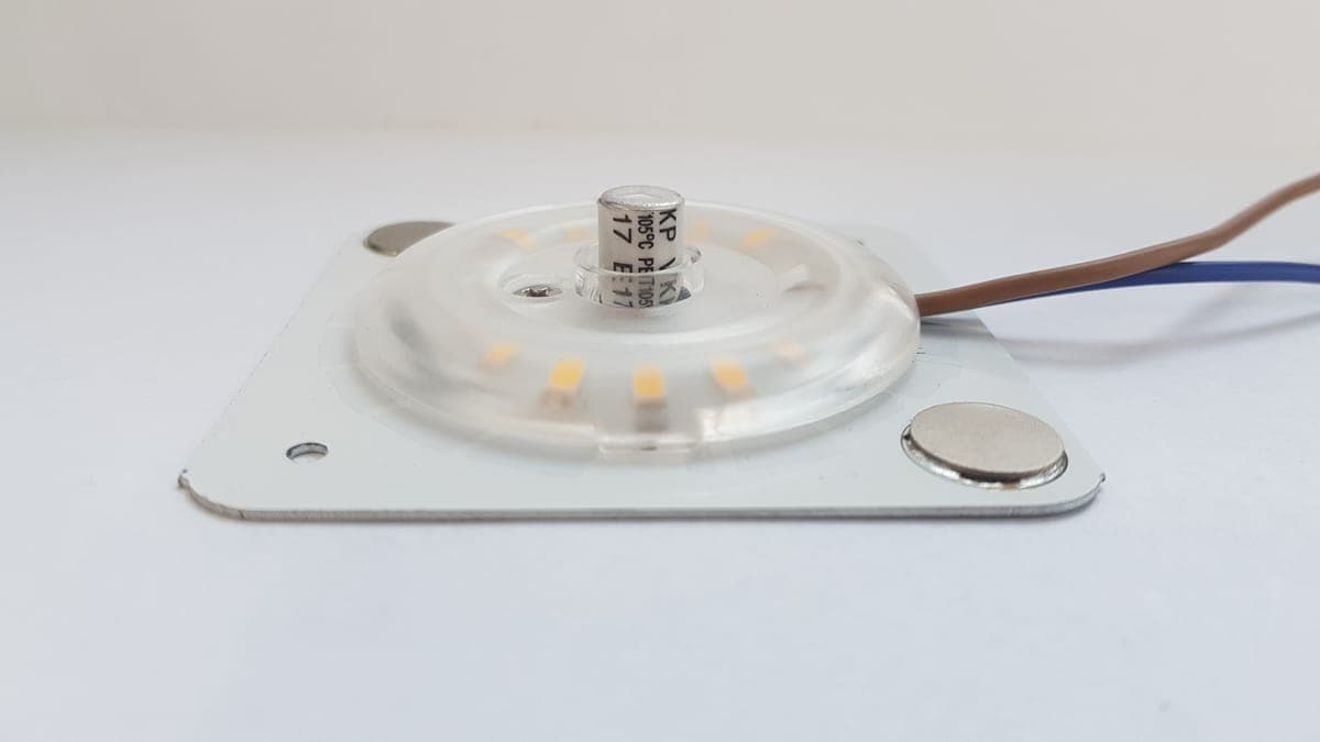 Modul LED, fixare cu magnet, 12W, 1080Lm, 6500K