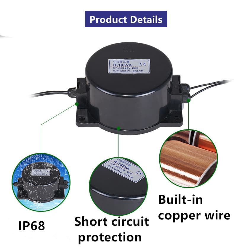 Driver Ip68 16.5A/105W 220-12V