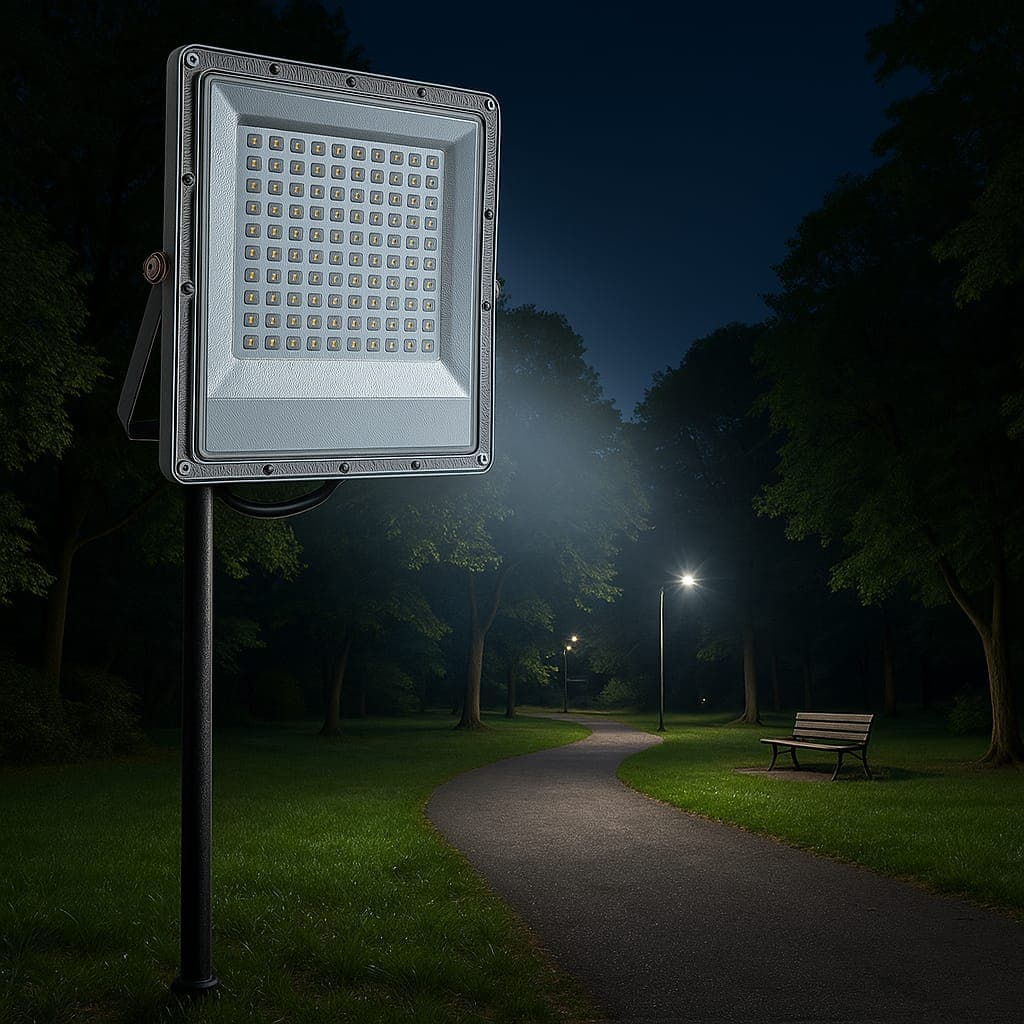 Proiector LED 100W, 5 Ani Garantie SMD GalaxyPro, 6500K, lumina rece