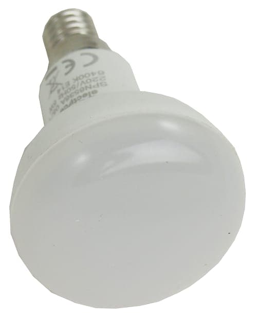 Bec E14, model R50, 7W=60W, lumina calda