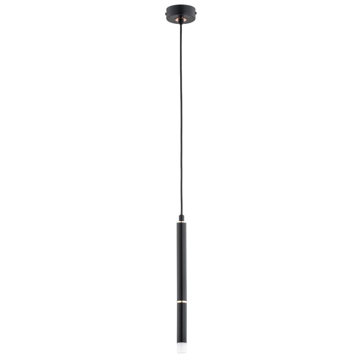 Lustra Pendul Alfa Derany Neagra & Aurie 2xG9
