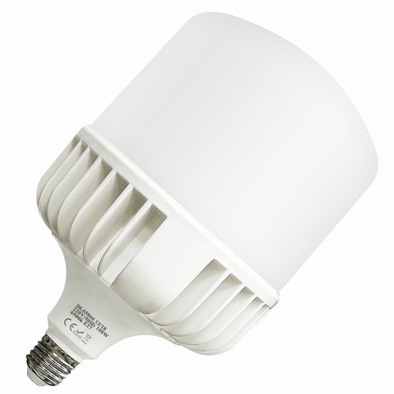 Bec Led industrial E27, model T150, 100W=800W, lumina rece