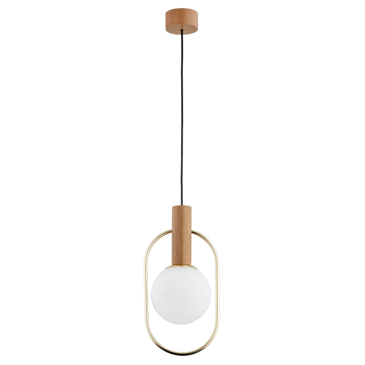 Lustra Pendul Alfa Modi Lemn 1xE14