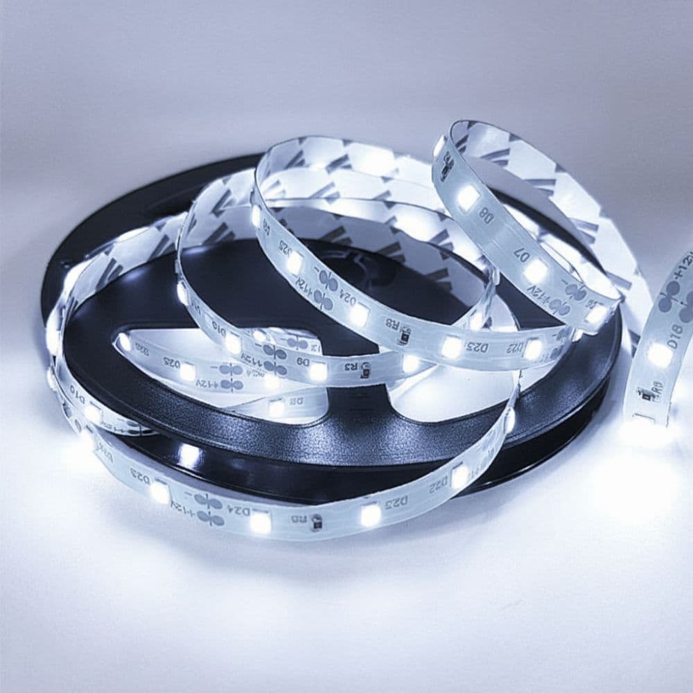 Banda LED 12V 4.8W/M 60LED/M IP20 R2835, lumina rece - rola de 5m