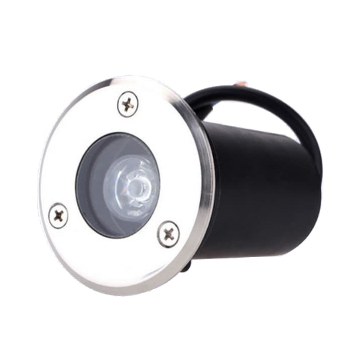 Spot LED pardoseala 1W=5W, Ø65mm, 6400K, lumina rece