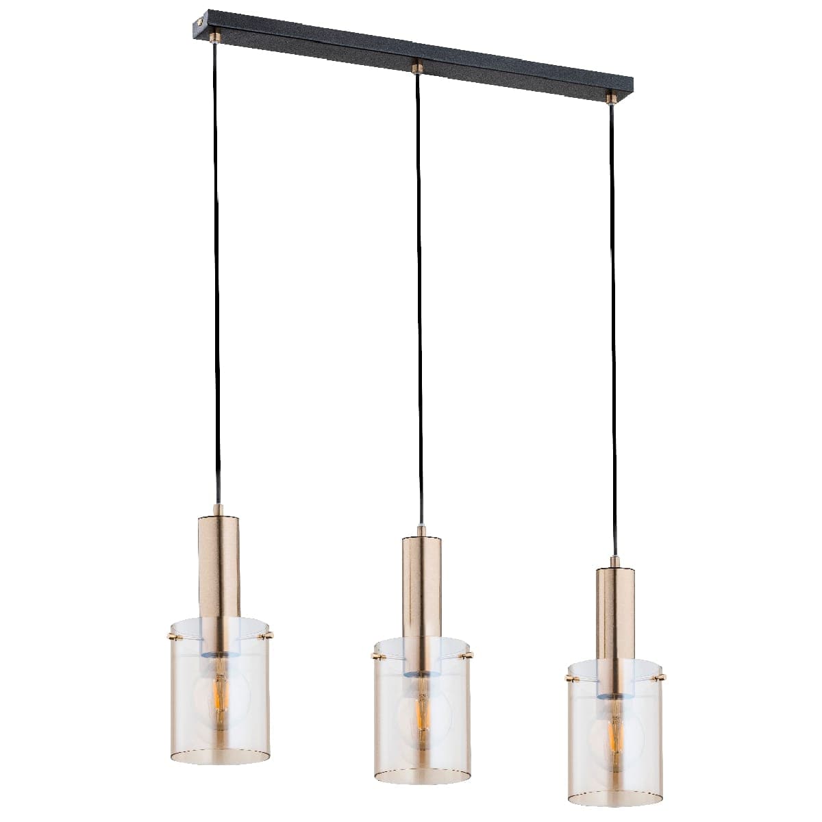 Lustra Pendul Alfa Celia Aurie 3xE27