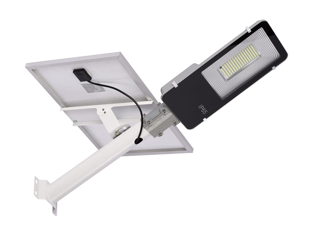Lampa Stradala cu Panou Solar Detasabil Monocristalin 200W si telecomanda 6500k