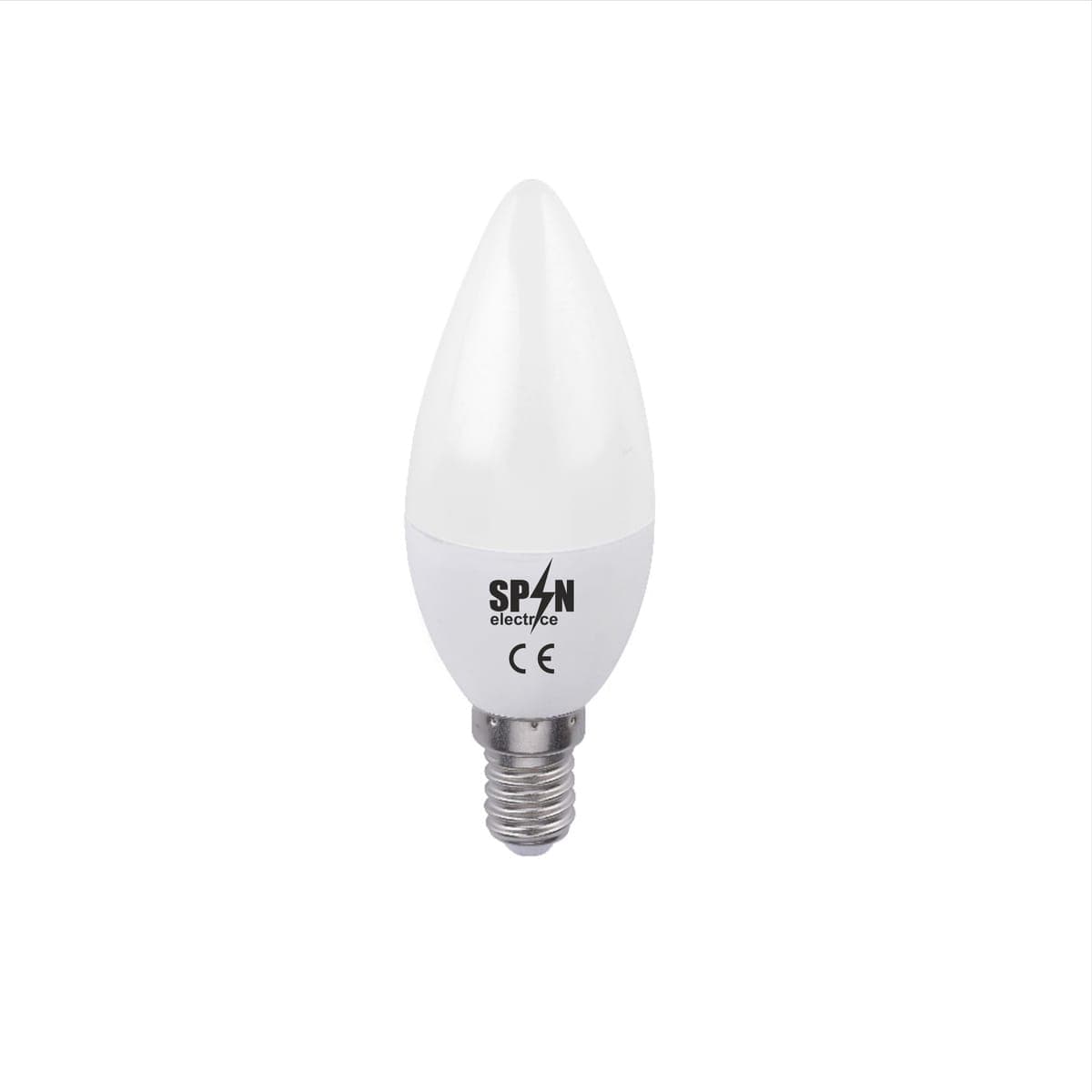 Bec Led Lumanare E14, model C35, 5W=45W, lumina rece