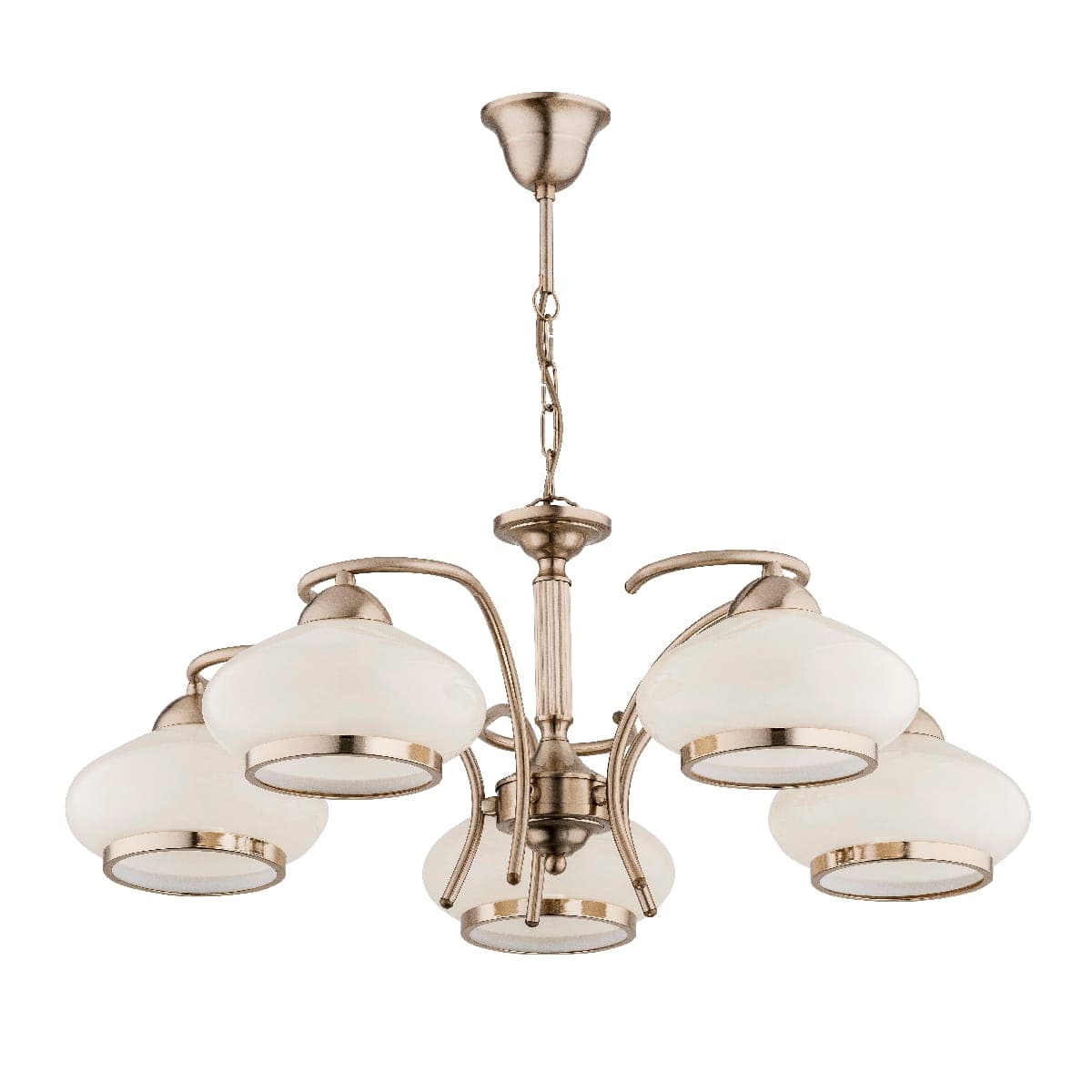 Candelabru Alfa Lania Auriu 5xE27