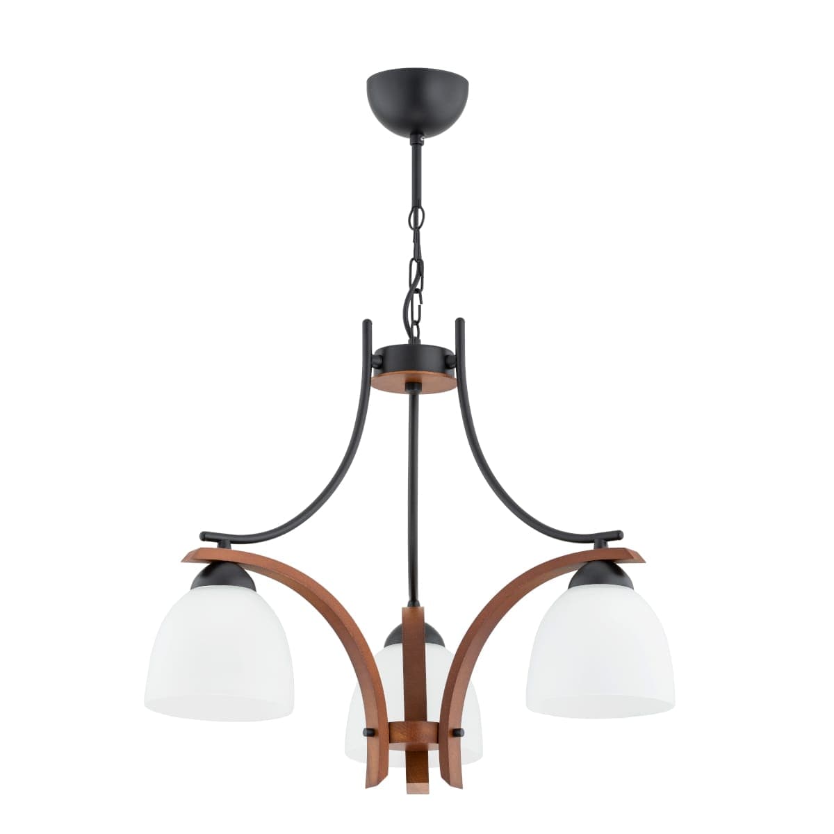 Candelabru Alfa Bafia 3xE27 Lemn