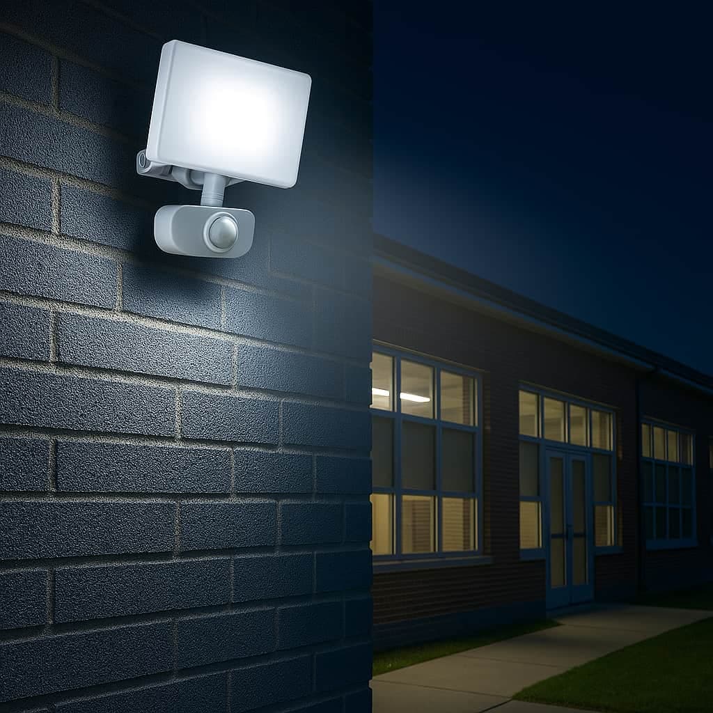 proiectoare cu senzori de miscare, 20W, 6000k, lumina rece