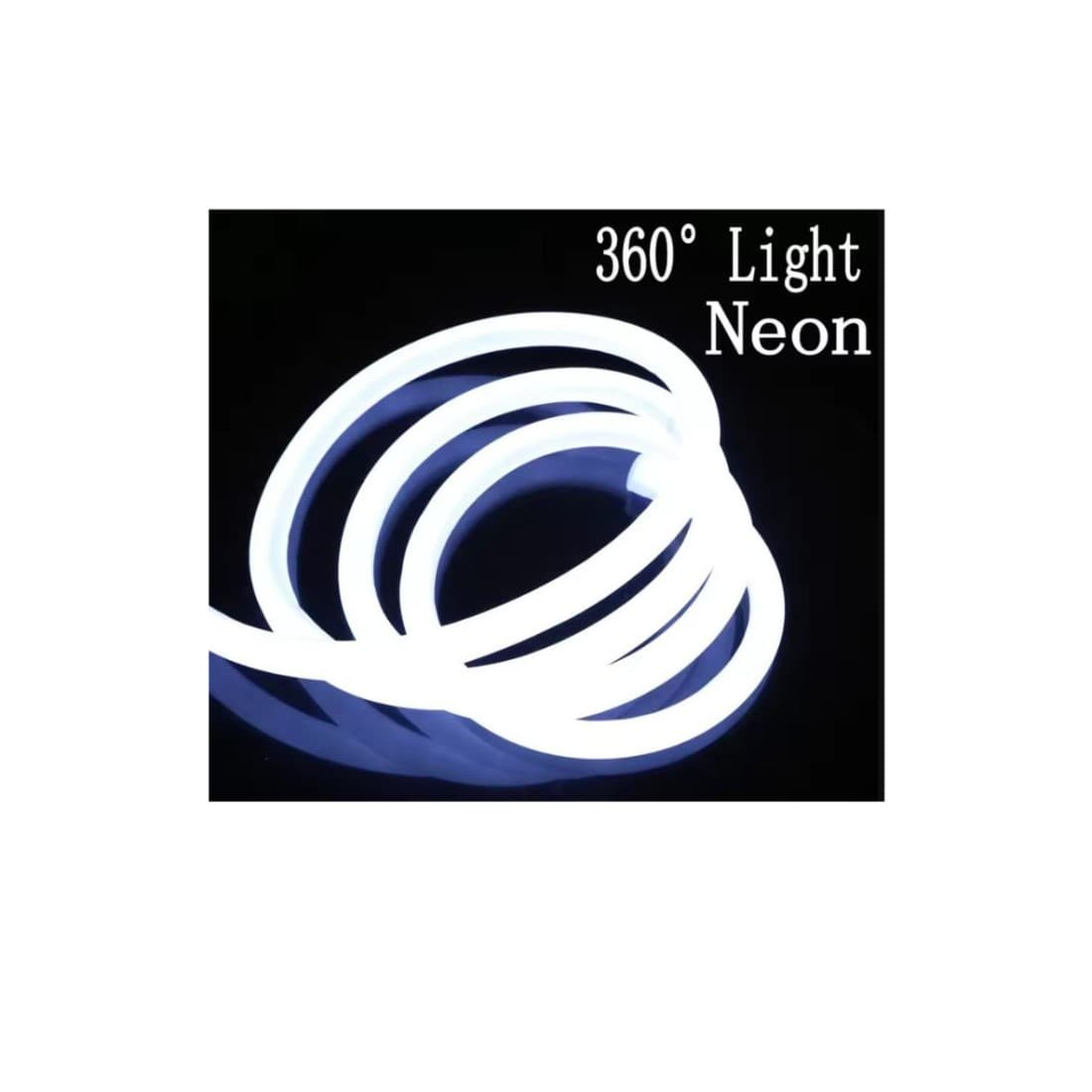 Tub neon 360 grade plastic lumina neutra 12V/m 24W