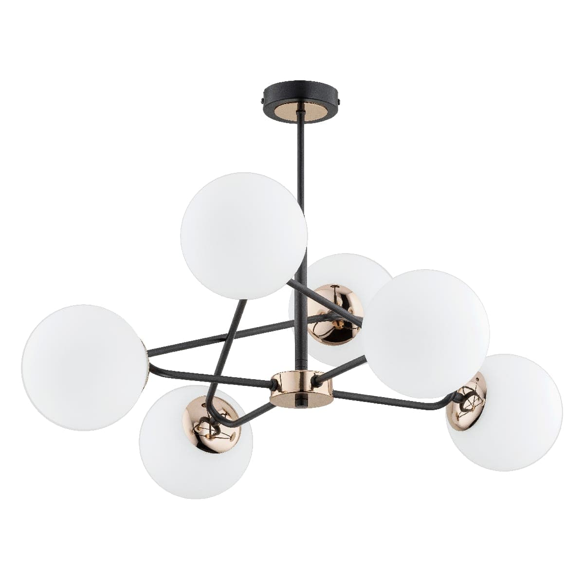 Lustra Alfa Sagito Brass 6xE14