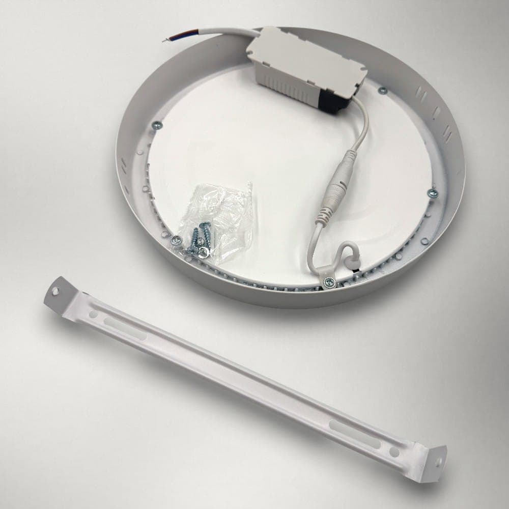 Spot Led aplicat Ø300, 24W=200W, 6400K, lumina rece