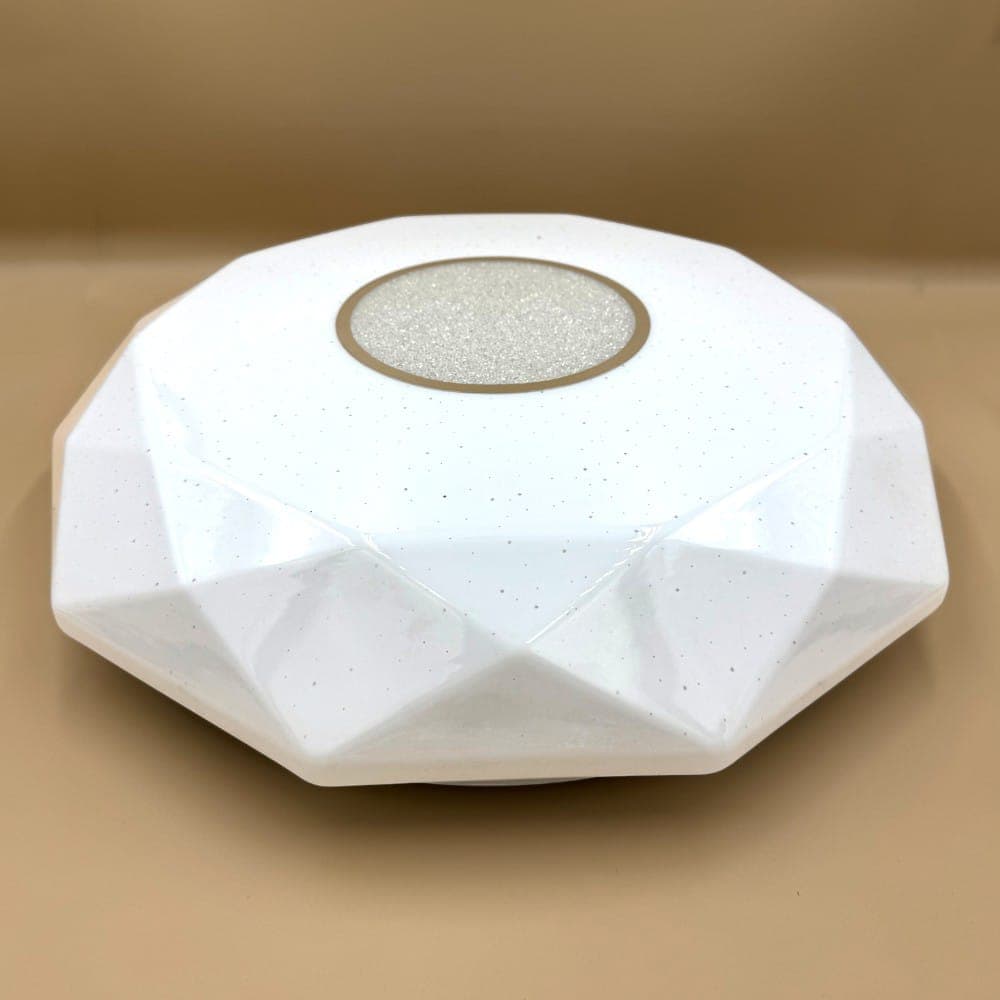 Plafoniera LED diamant cu inel decorativ, 24W, 400x100mm, 1680Lm, 6500k