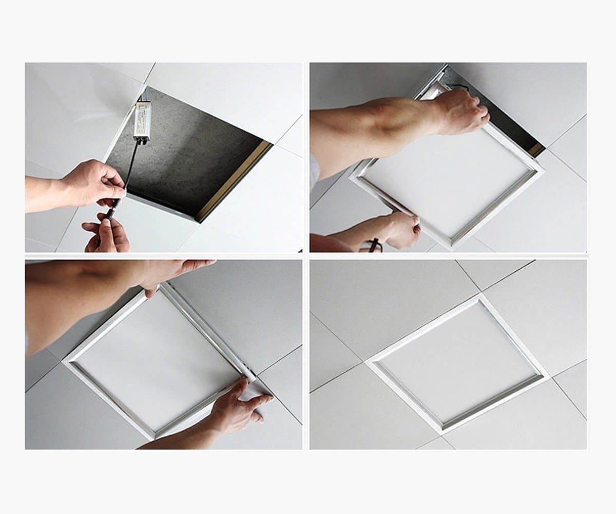 Panou Led 20W,295X295X10mm, lumina calda