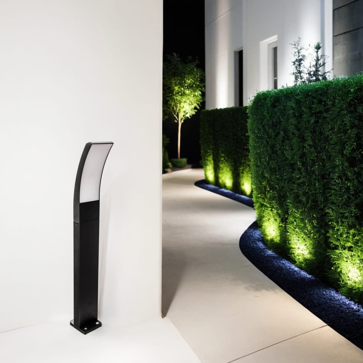 Stalp LED Exterior  12W Lumina Calda
