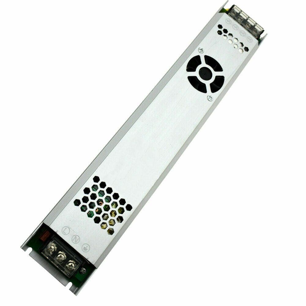 Sursa LED cu dimensiuni de 308x54x22.5mm, IP20.