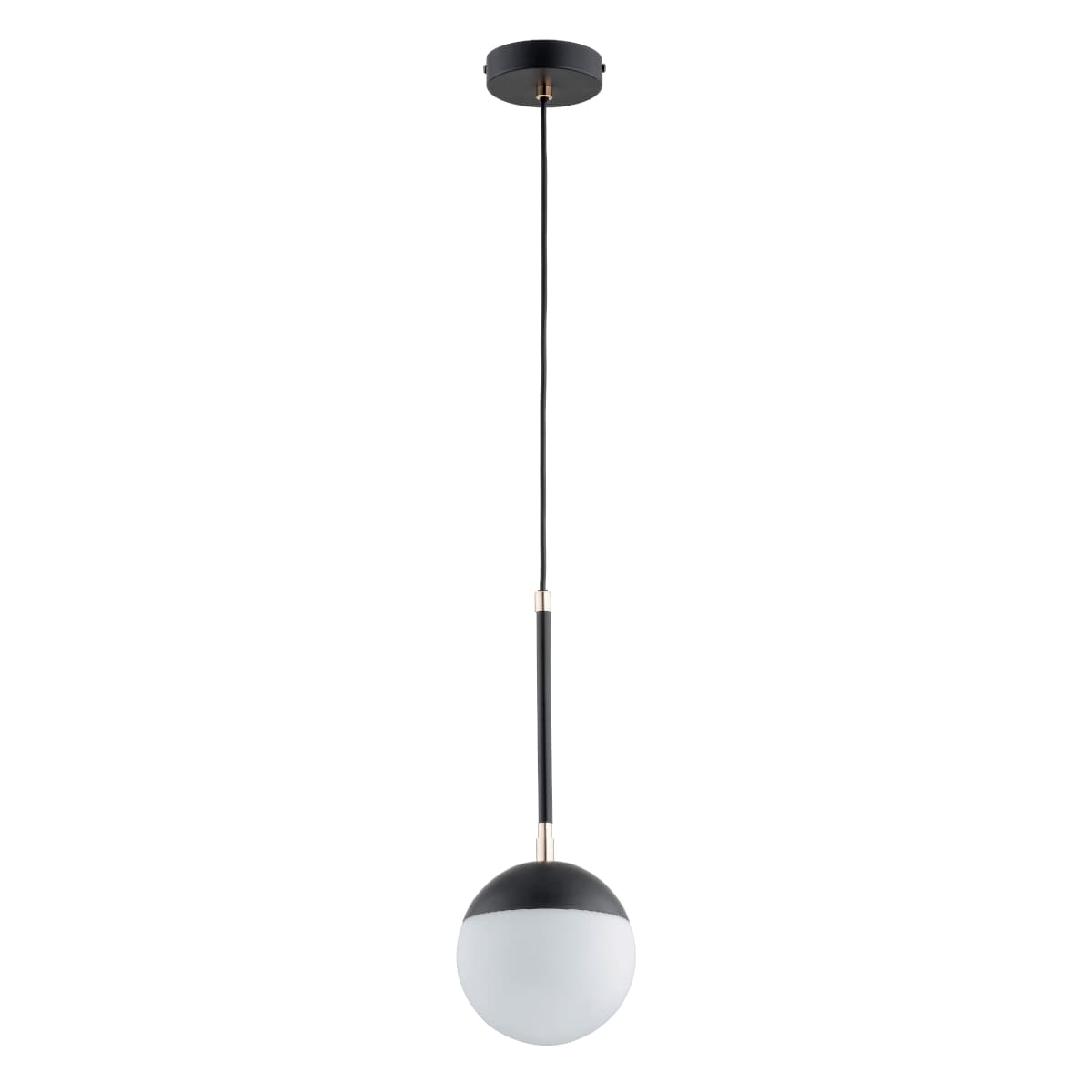 Lustra Pendul Alfa Volda Rex Neagra & Alba 1xE14