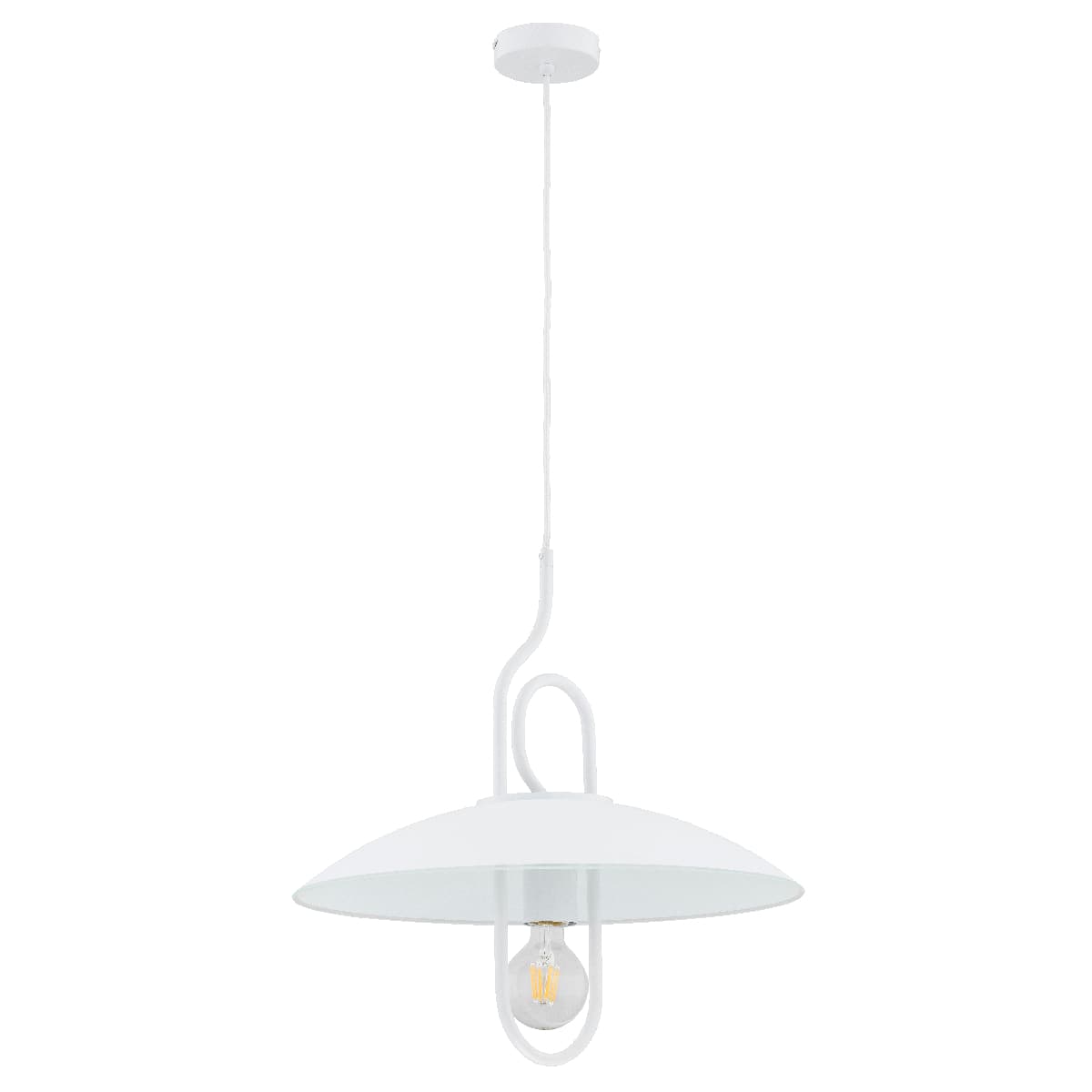 Lustra Pendul Alfa Chee Alba 1xE27