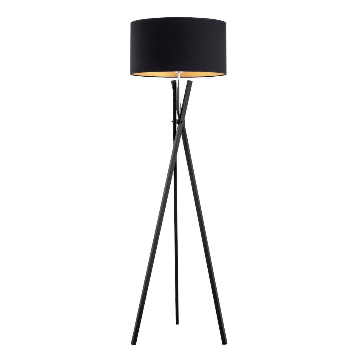 Lampa De Podea Alfa Aster Neagra 1xE27