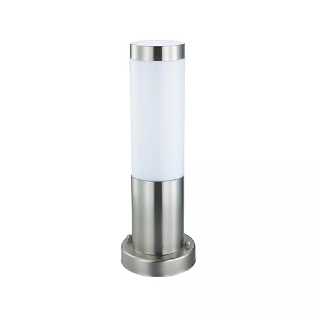 Stalp de gradina crom, 1xE27, 325X76X110mm