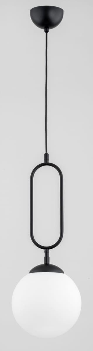 Lustra Pendul Alfa Vavil 200 Pro Neagra & Alba 1xE27