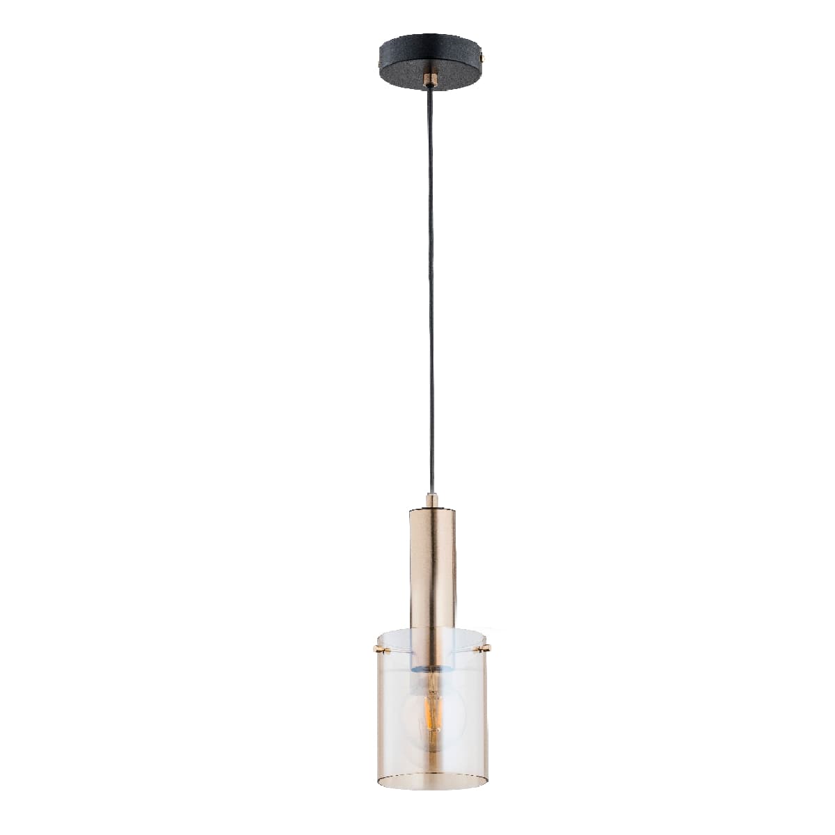 Lustra Pendul Alfa Celia Aurie 1xE27