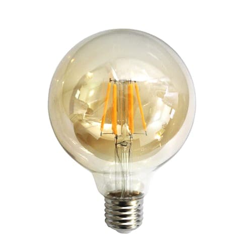 Bec Vintage LED Filament Amber E27/4W/480LM/2500K G95 Tip Edison