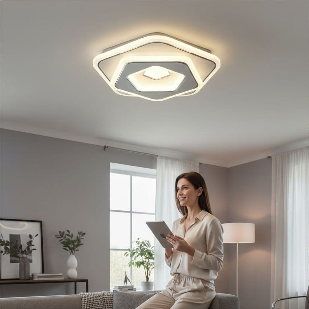 Plafoniera led  80W/6600LM 3000K/4000K/6500K 400X50MM