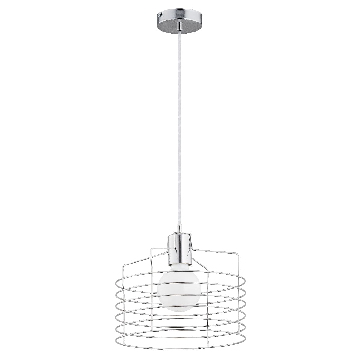 Lustra Pendul Alfa Manta Chrome 1xE27