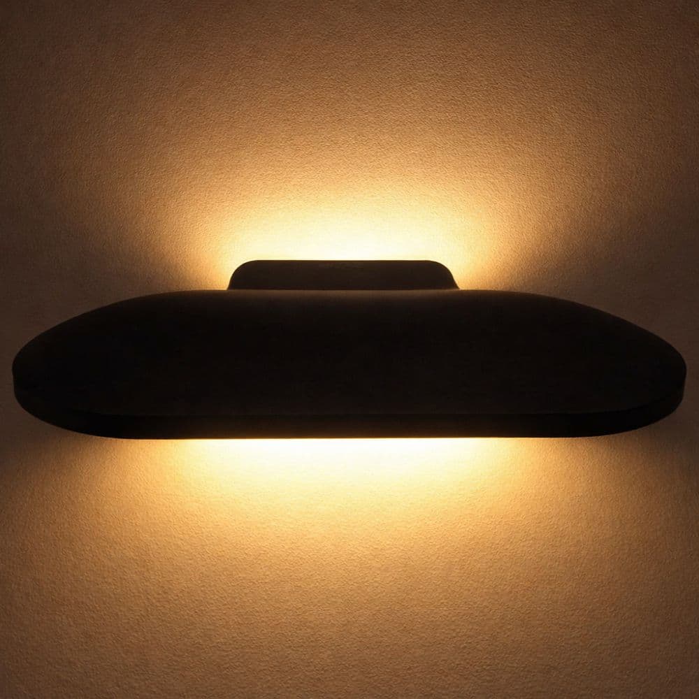 Aplica  300x160mm 12W=108W 3000K, lumina calda, cu protectie IP65 Perete