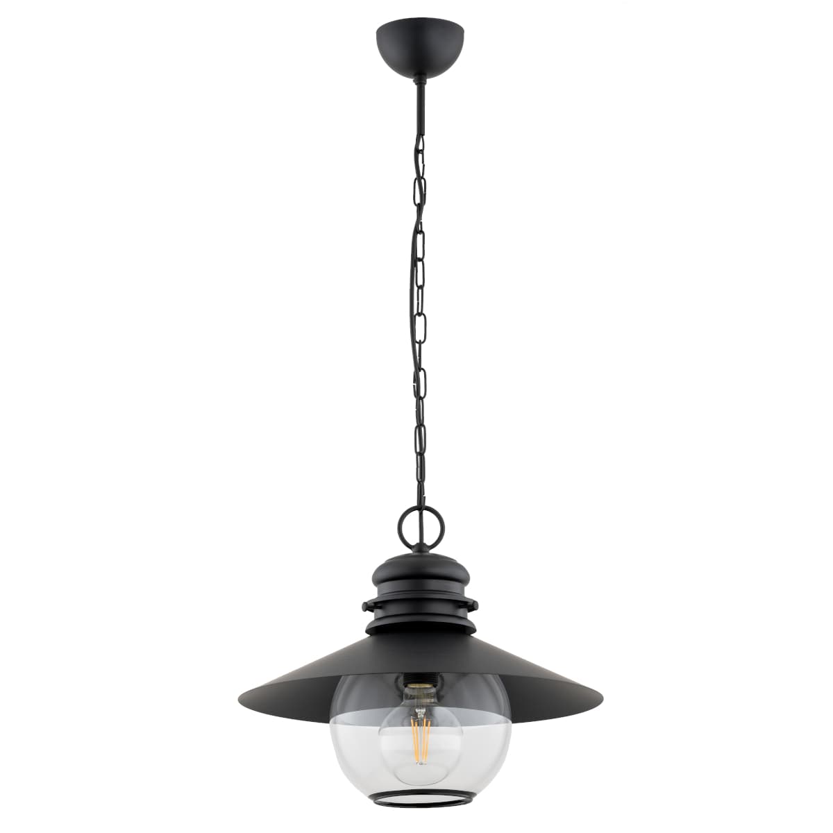 Lustra Pendul Alfa Holly Neagra 1xE27