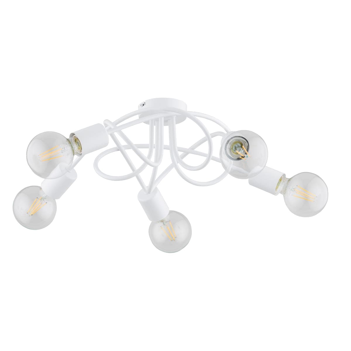 Lustra Alfa Boston Alba 5xE27