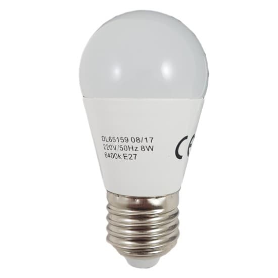 Bec Led Sferic E27, model G45, 8W=60W, 4100K, lumina neutra